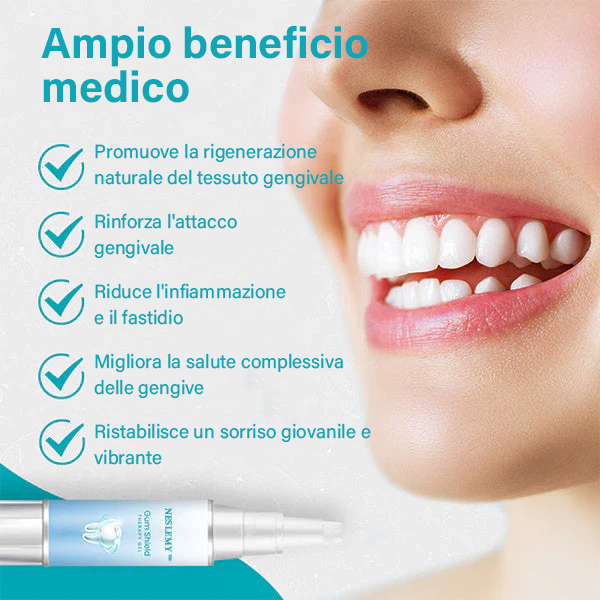 NESLEMY™ Gel Terapia per Gengive – Cura Professionale per la Salute delle Gengive e Prevenzione del Recedimento