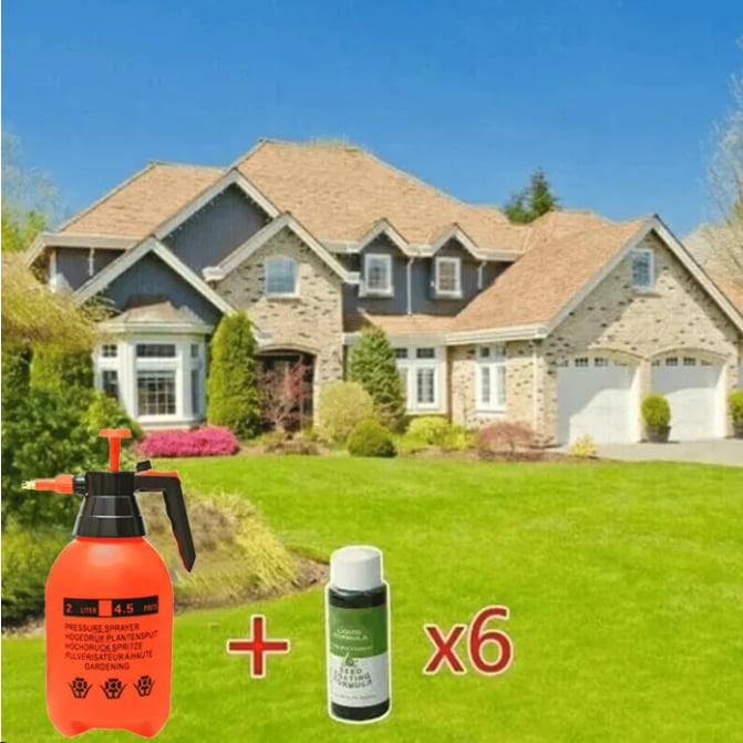 🔥 Last Day 70% OFF — Cougex™ Hydro Seeding Lawn Solution 🌱